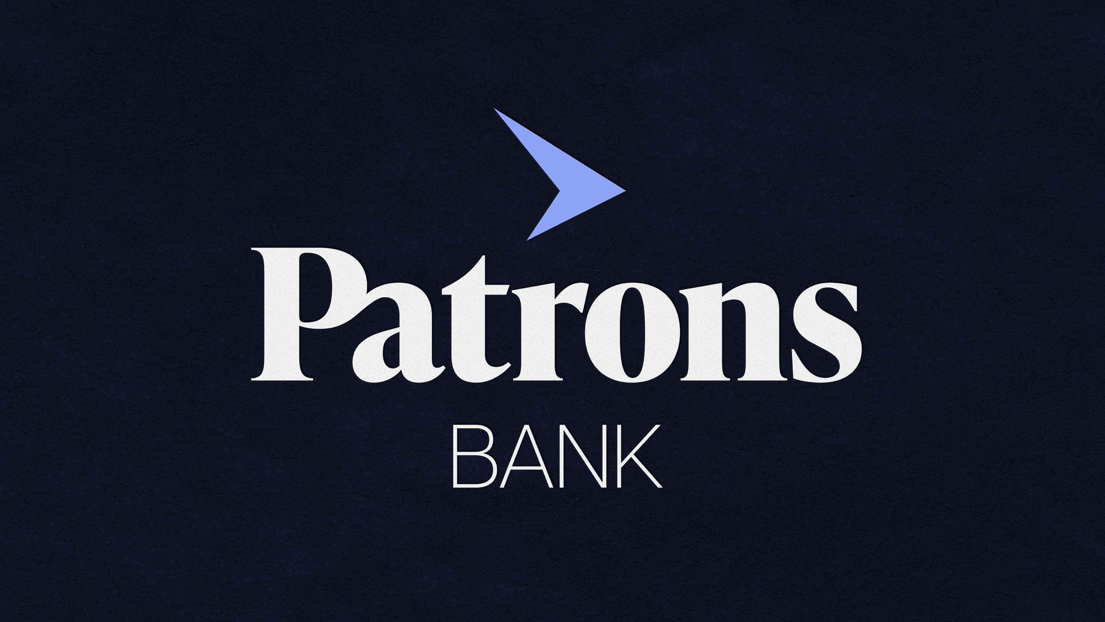 Patrons Bank Logo Design